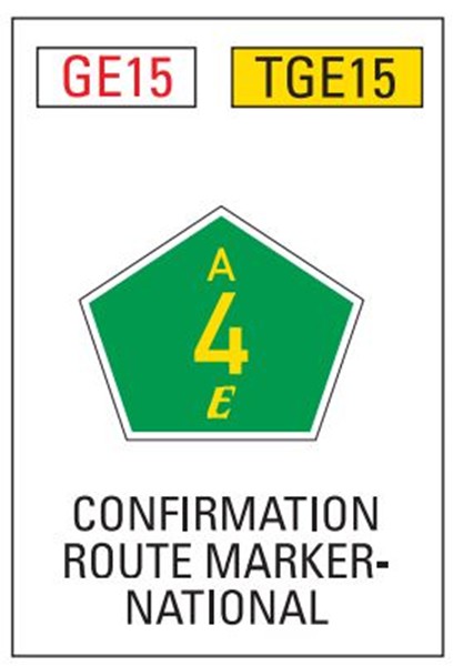 On numbered national routes