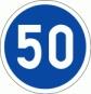 Minimum speed sign