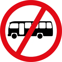Midi buses prohibited