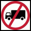 Goods vehicles prohibited