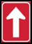 One-way roadway