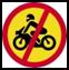 Motorcycles prohibited