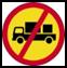 Delivery vehicles prohibited