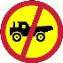 Construction vehicles prohibited