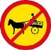 Animal-drawn vehicles prohibited