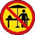 Hawkers prohibited