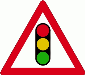 Traffic signals ahead.