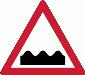 Uneven roadway