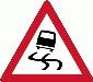 Slippery road